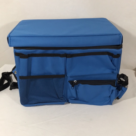 FIRM PRICE 
High Road Kids Back Seat Organizer/Color Blue & Black - Picture 7 of 16